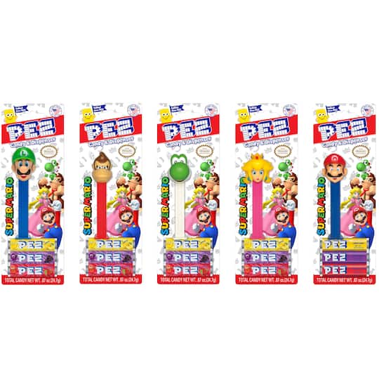 Assorted Pez® Nintendo® Super Mario™ Character Dispenser, 1pc.